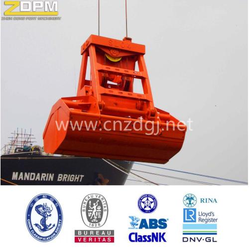Hydraulic Wireless remote controlled grab bucket for port lifting