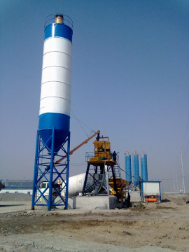 HZS 60Export Asian concrete batching plant