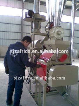 turnkey project for maize mill/ 5t per day maize milling machine