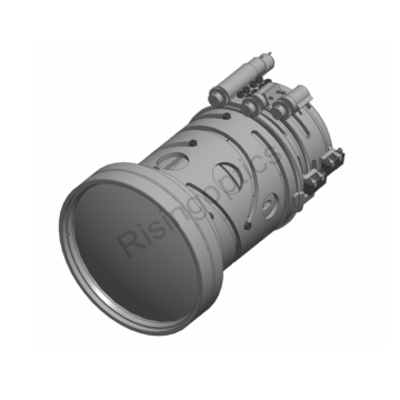 FL30-120MM F0.92-1.05 LWIR Continuous Zoom Lens for 1280x1024-12UM Detector