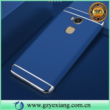3 in 1 detachable mobile phone case for for huawei honor 5x electroplate cover case