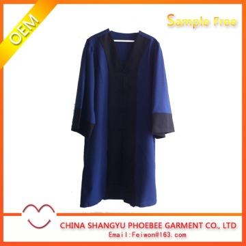 Hot sell custom adult graduation gown