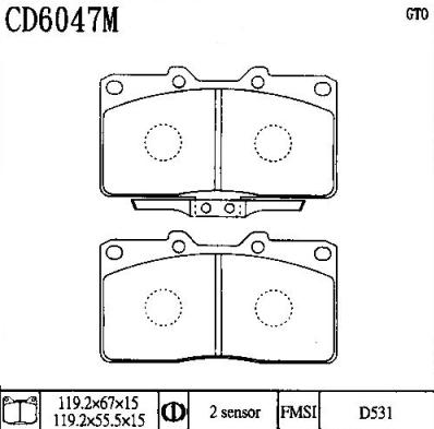 CD6047M