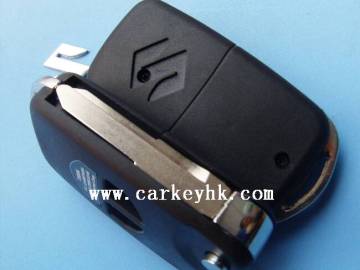 Hot sale Suzuki 2 buttons flip modified remote key blank