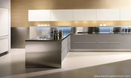Aluminum kitchen cabinets waterproof