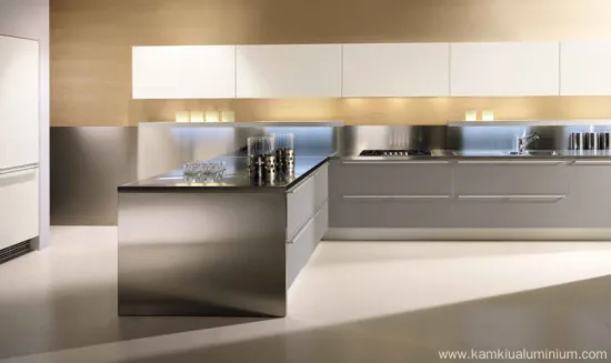 Aluminum kitchen cabinets waterproof