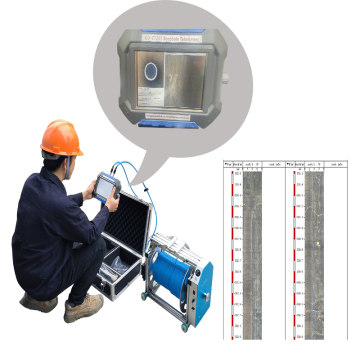1500 m Bohrloch Bildgebungskamera - Downhole All View Imager