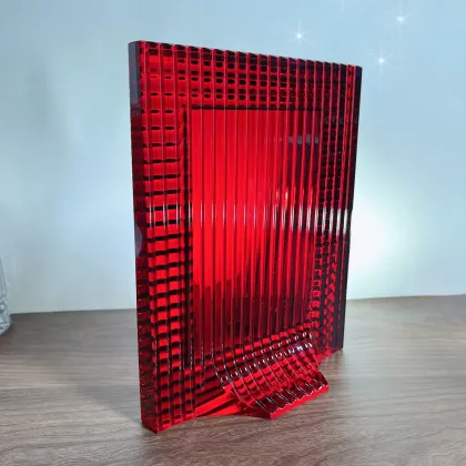 Customizable Size Baccarat Crystal Vase and Photo Frame for Home Decoration