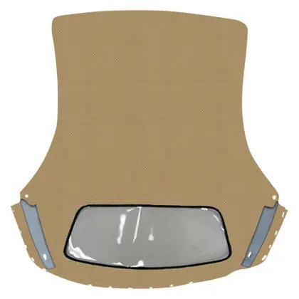 Convertible Soft Top For Chevy Corvette 1986-1993(Tan)