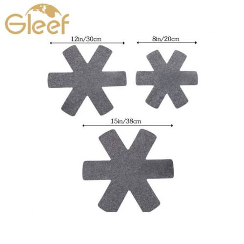 Hot Pan Protectors kitchen hot pan mat felt polyester pan protector Supplier