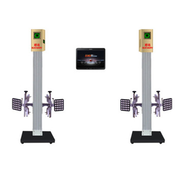 Mobile 3D Wheel Aligner for Tires