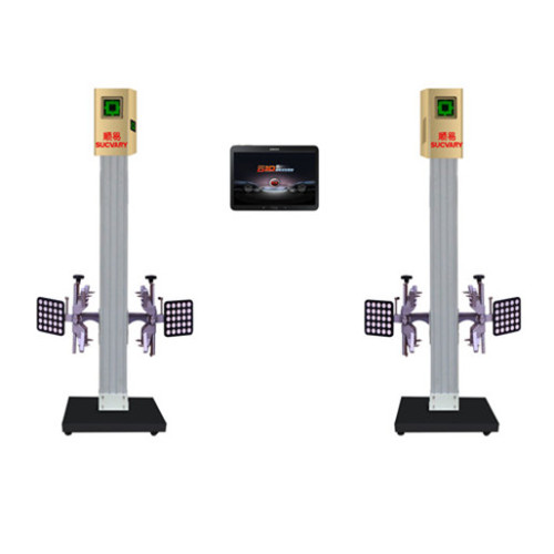 Mobile 3D Wheel Aligner for Tires