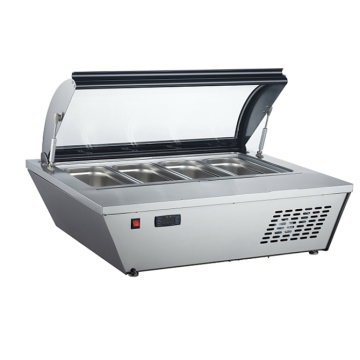 67 Liter Commercial 4-8 GN Pan Curved Glass Door Chest Freezer: Find Your Perfect Refrigeration Solution