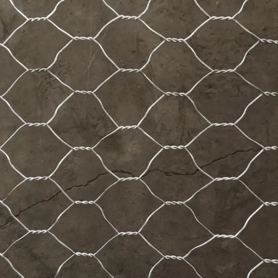 60*80mm Hot Dip Galvanized Gabion Basket