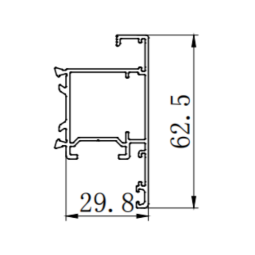 Good quality customize broken bridge door extrusion dies