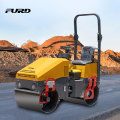 Diesel de roda de aço duplo hidráulico Small Road Roller Preço Fyl-890