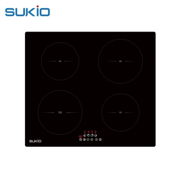 Built-In 4 Burner Metal Body Touch Control Induction Cooker