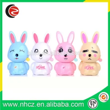 lovely rabbit shaped novelty pencil sharpeners