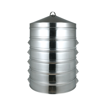 Vaporizador de tira dobrável de aço inoxidável comercial usado para cozinha