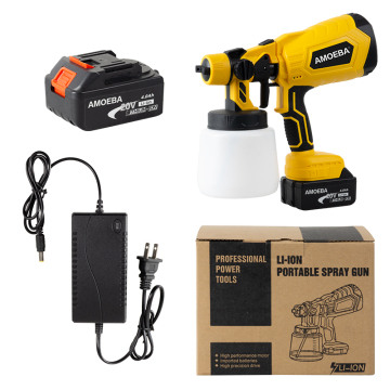 Cordless Portable Airless Painting Machine - New Arrival Lithium Battery Paint Spray Gun
