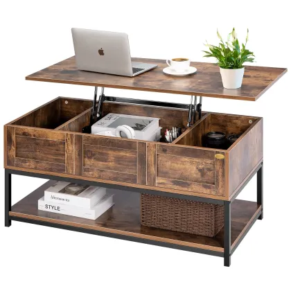 Adjustable Wooden Laptop Desk and Coffee Table for Home Office, Hospital, Salon or Maison