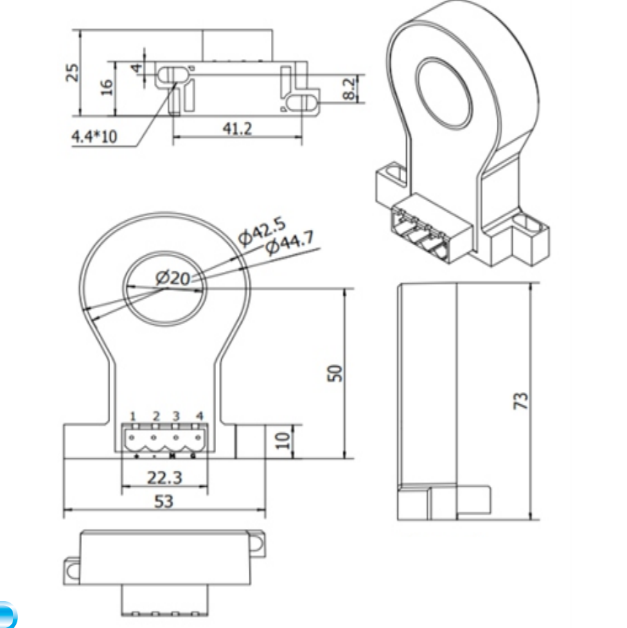 industrial hall effect sensor
