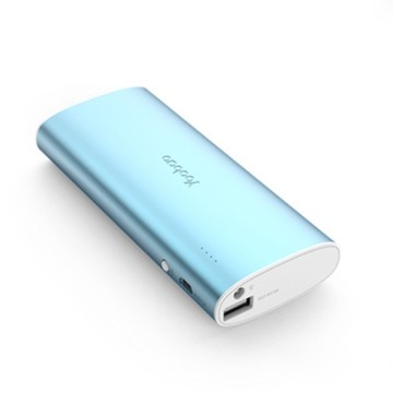 Hot Sale Aluminium Alloy smart mobile power bank manual10000mAh