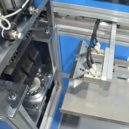 Ultrasonic Cutting Machine for High Speed Satin Ribbon Webbing Lanyard