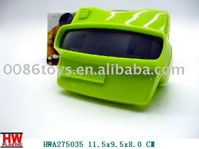 various three-dimensional camera toys