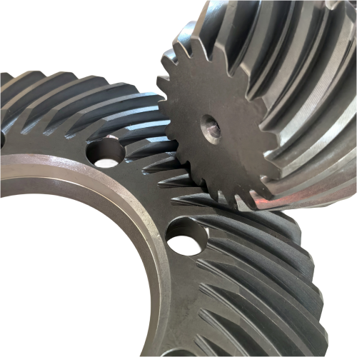Mechanical Transmission Steel Spiral Bevel Gear