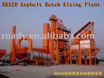 320TPH asphalt batching plants