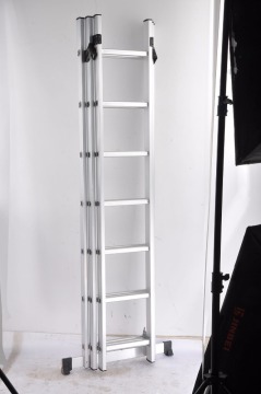 Aluminum Ladder 2 section extension ladder