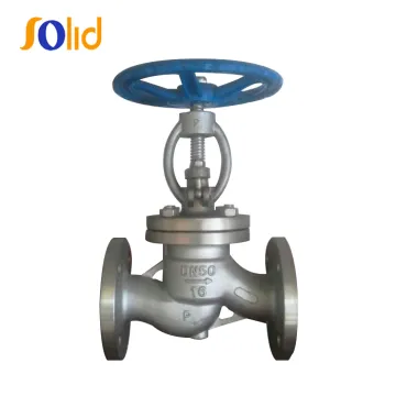 ASTM a216 wcb cast steel flanged globe valve pn16