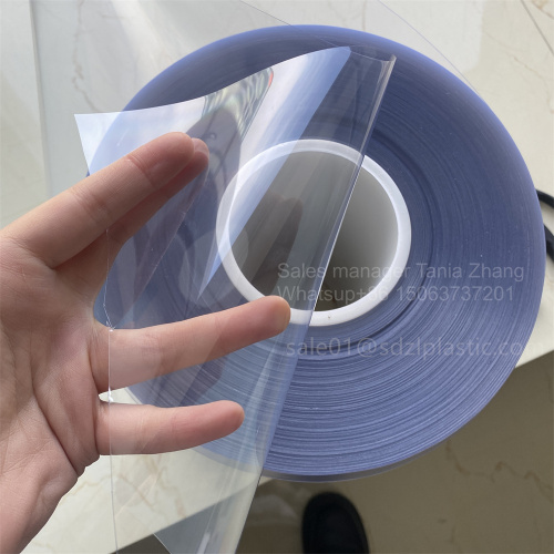 Super transparent PETG film with high quality