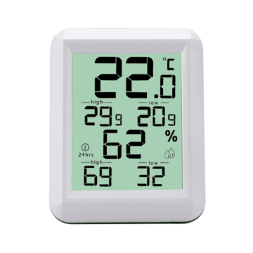 Wireless zeer nauwkeurige indoor/buiten thermometers en hygrometers