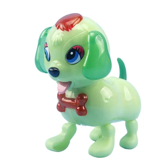 Factory direct selling children's electric color toy dog decompression Plastic Dog Toy cute new creative simulation multicolor