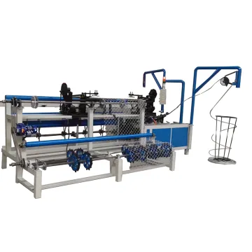 Fully Automatic Double Wire Feeding Chain Link Fence Machine Manufacturer