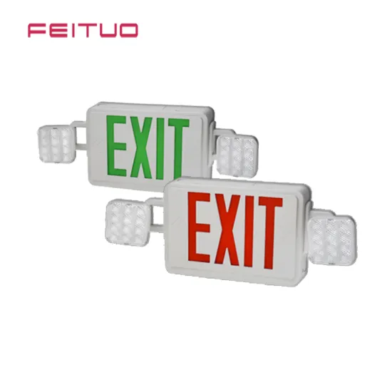 UL-Compliant Exit Light: Easy Installation, LED Emergency Lighting with Exit Sign
