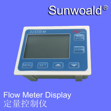 flow meter display for Quantitative