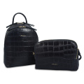 Double Zippers Crocodile Bags Borsa a tracolla Single Strap