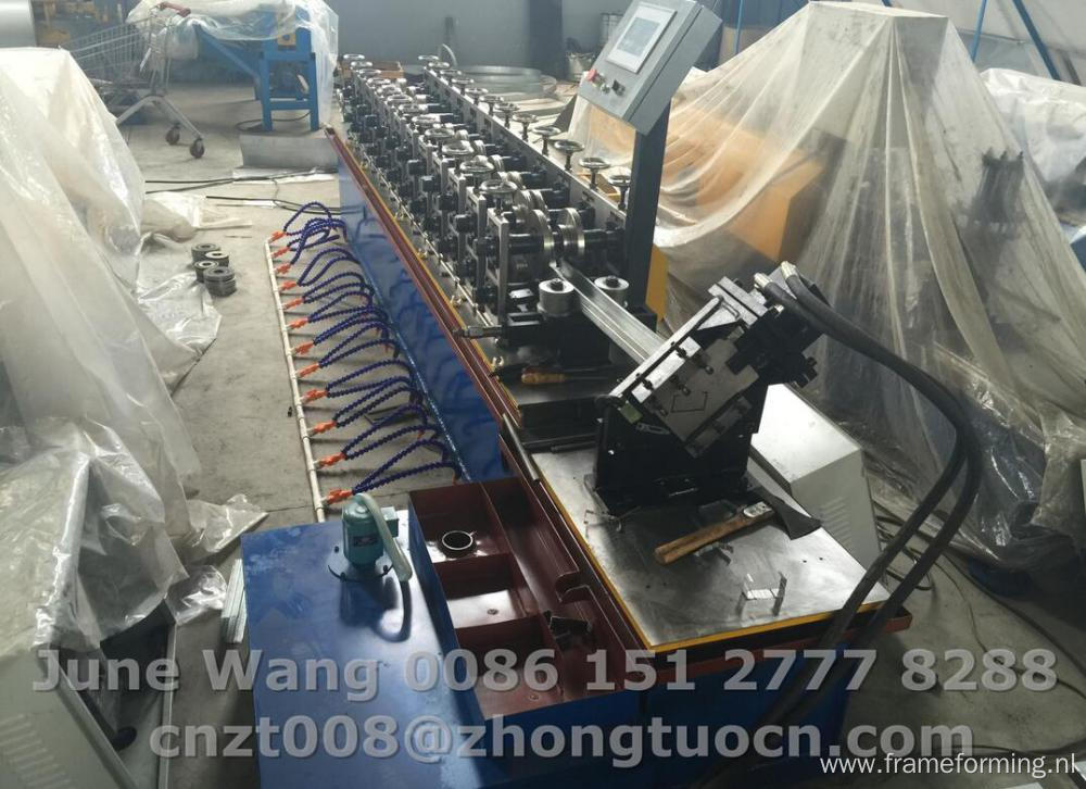 Galvanized steel strut channel making machine