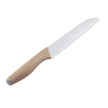 Coltello da pane con manico in plastica