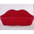 Fabric Bocca Red Lip Sofa Replica For Sale