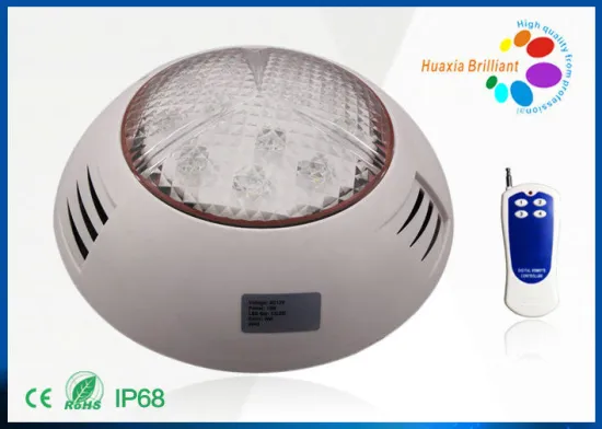 High Power 12w Rgb Led Pool Light 120 Degree , Color Changing Led Light