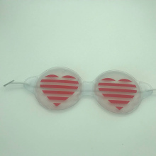 Heart PVC Sleep Heating PVC Eye Mask