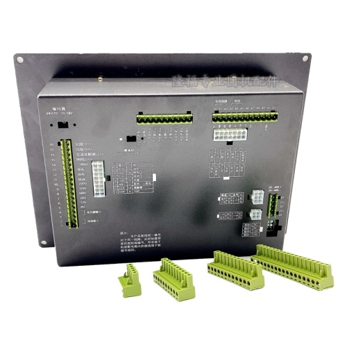 Circular machine control panel