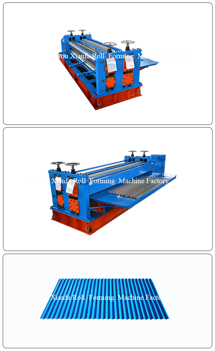 Barrel Corrugated Forming Machine