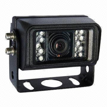 Rearview Reversing Back-up Camera, Normal/Mirror Image Selection by Magnetic Screw, Built-in IR LED