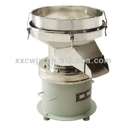 Vibrating Filter for Powder and Pasty Materials