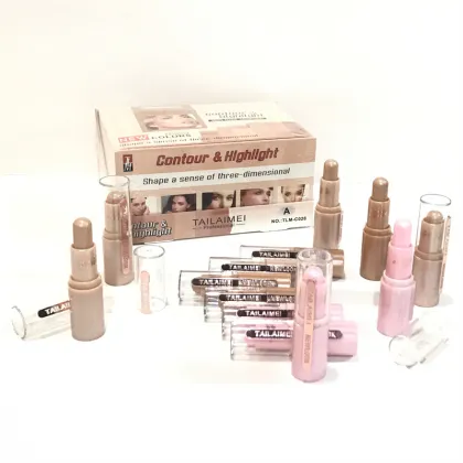 Private Label 3D Face Contour and Highlight Stick